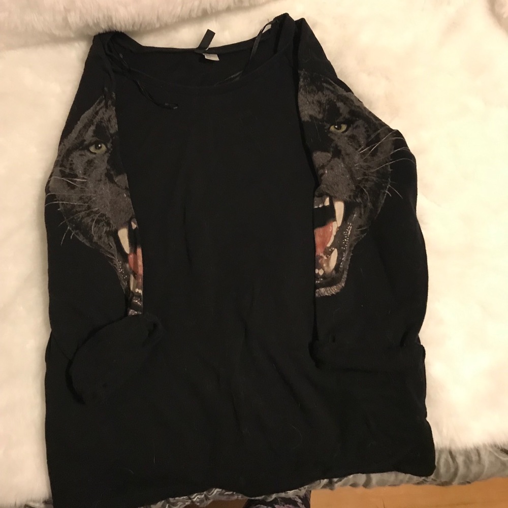 H&M  Leopard Sweatshirt